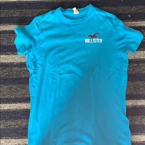 Blue Hollister shirt